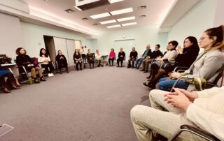 Ein bisschen Meditation in der IHK Frankfurt