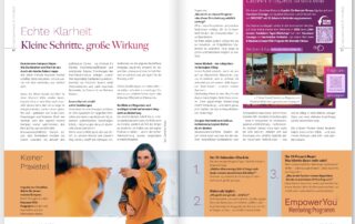 Beitrag in der Winterausgabe: Echte Klarheit Kleine Schritte, große Wirkung