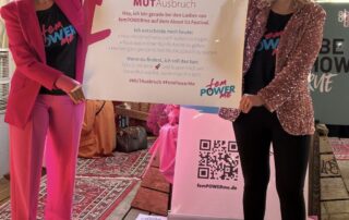 Dorothee Wiebe auf der Bühne